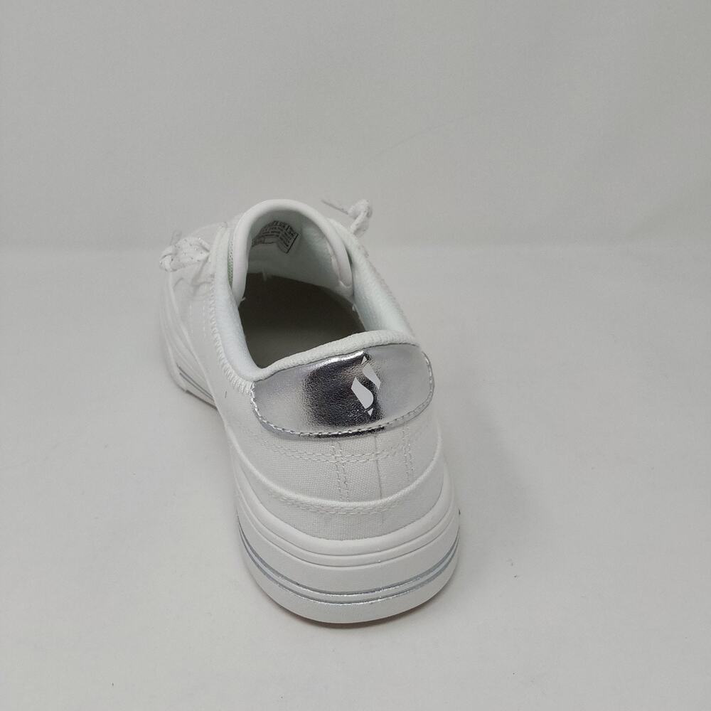 Skechers Arch Fit Arcade Glitzle Women's 7 White Silver Sneakers 190214 NIB - Picture 8 of 16
